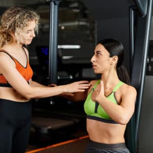 Sesión de entrenamiento personal